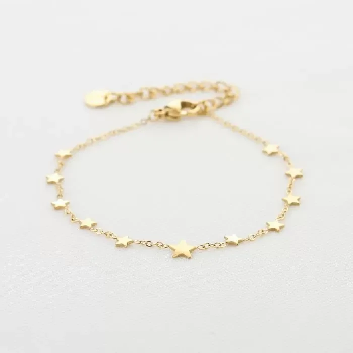 Armband sterretjes - Goud