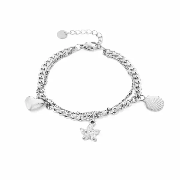 Bedelarmband - Zilver