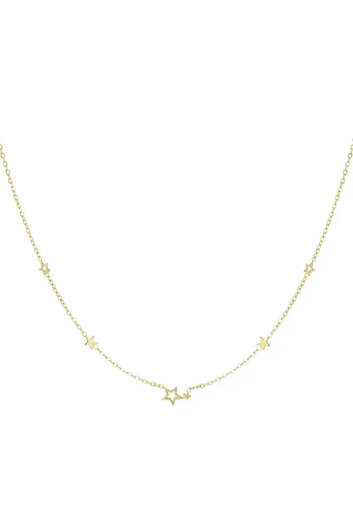 Ketting sterretjes - Goud