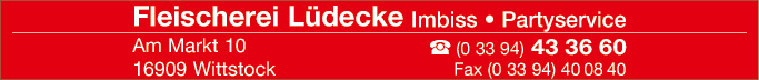 Fleischerei Lüdecke