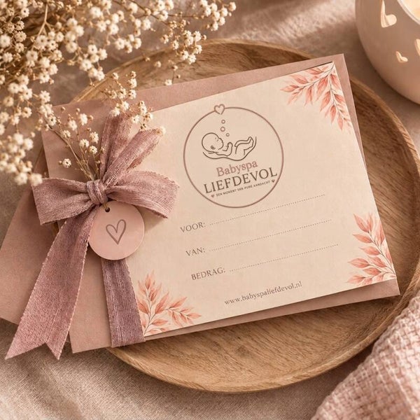 Cadeaubon Babyspa Liefdevol