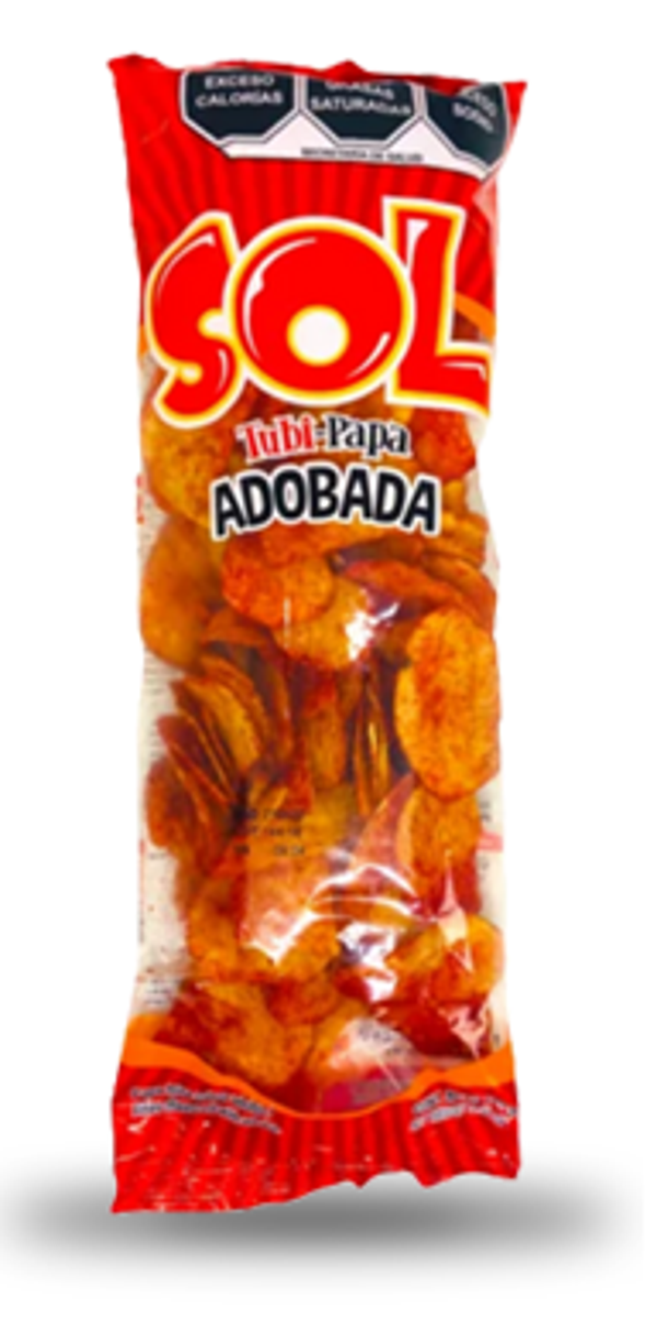 Papas Sol Adobadas.