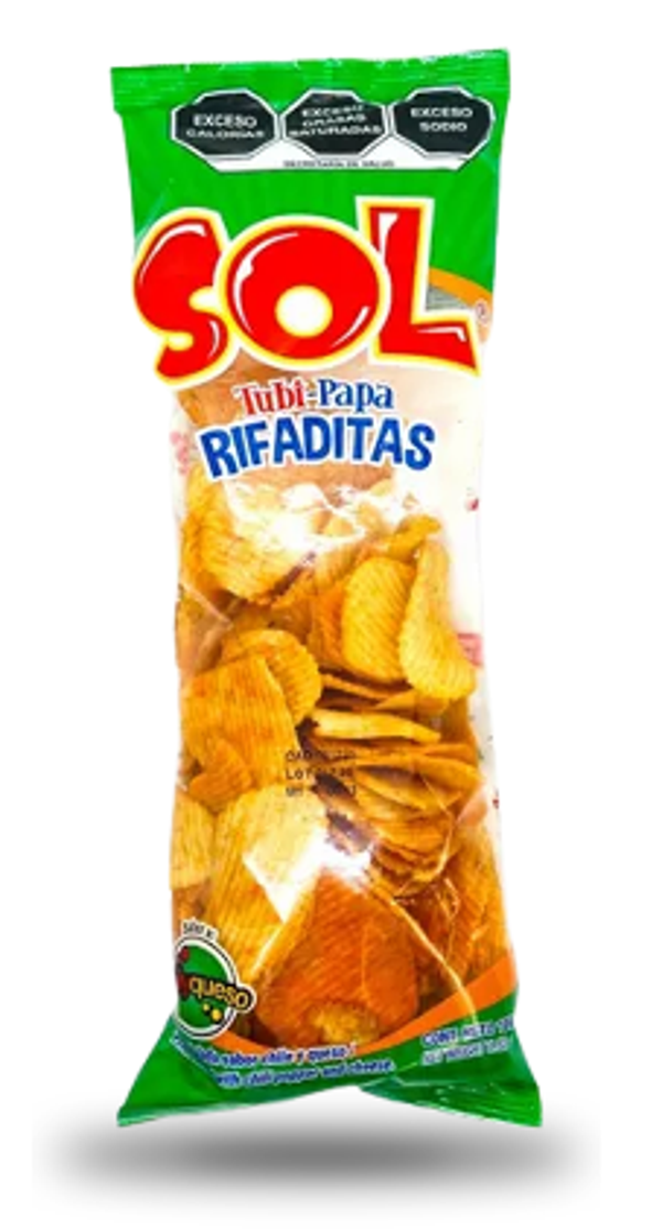 Papas Sol Rifaditas.