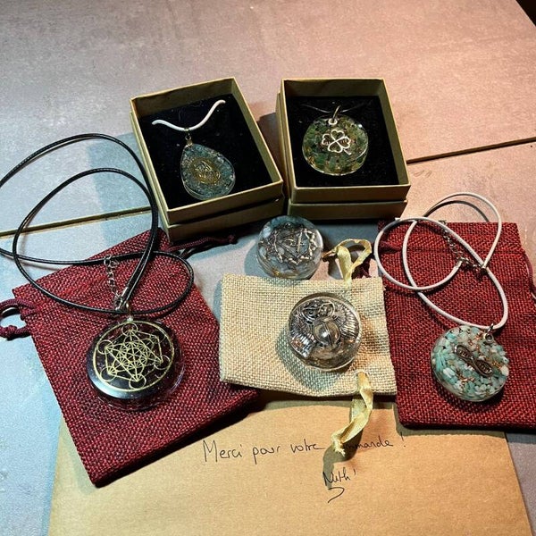 Lot Orgonites Déstockage Marine