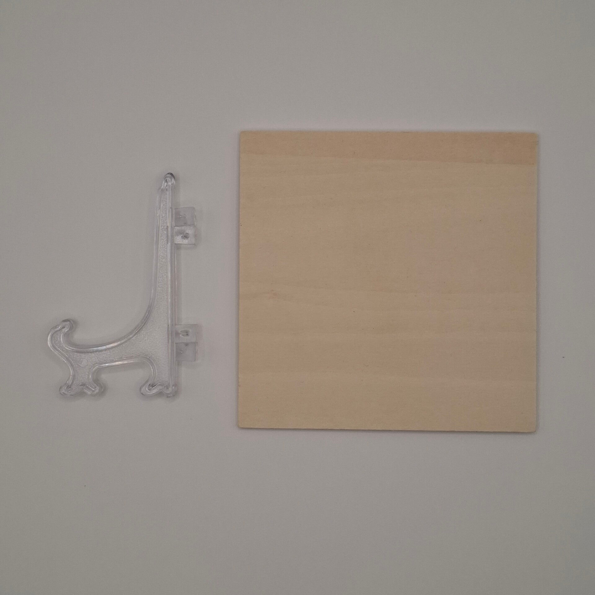 Plaque de 10x10 cm en contreplaqué de tilleul
