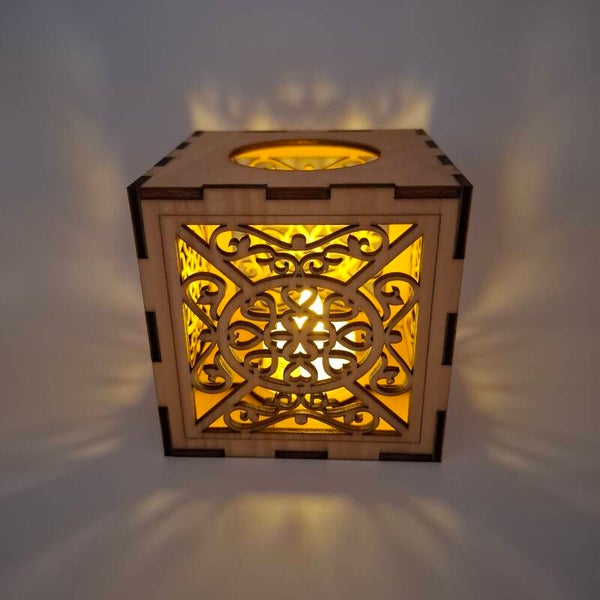 Lanterne LED - 1 bougie