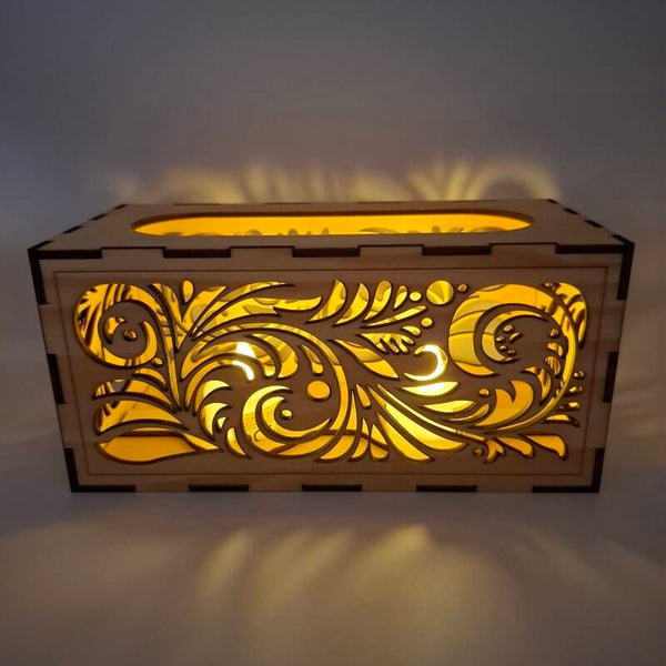 Lanterne LED - 2 bougies