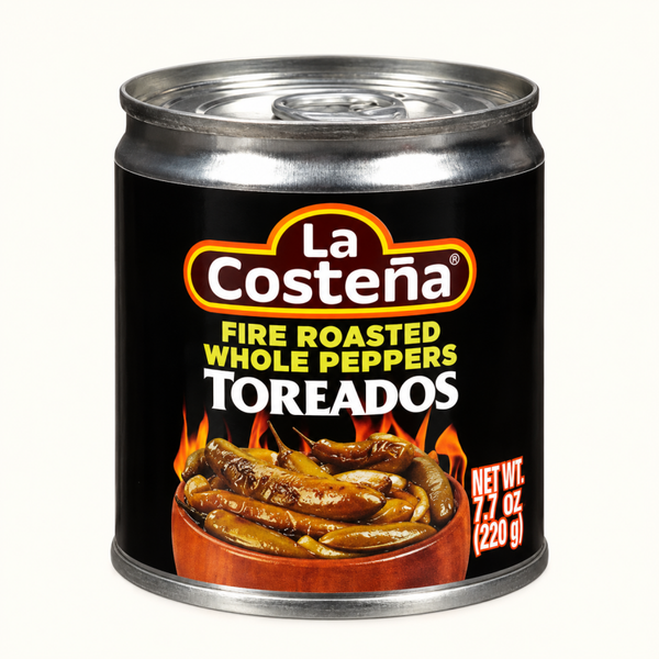 Chiles Serranos Toreados La Costeña