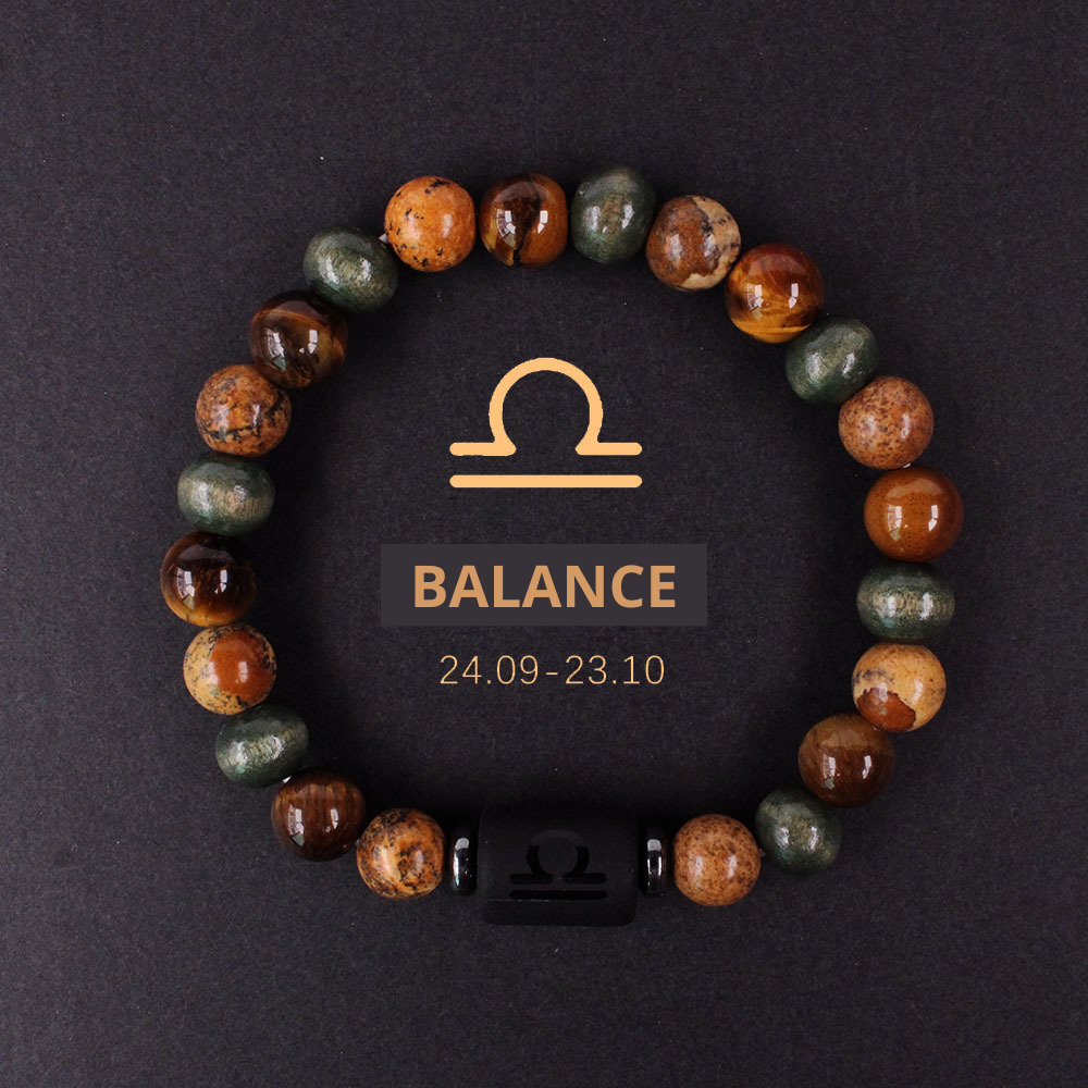 Bracelet signe astrologique balance