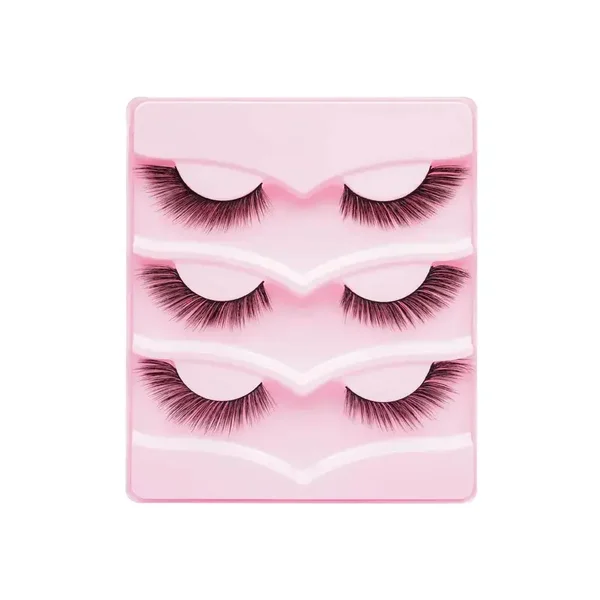 Faux Cils En Fibre Longue Naturelle 3D Dense