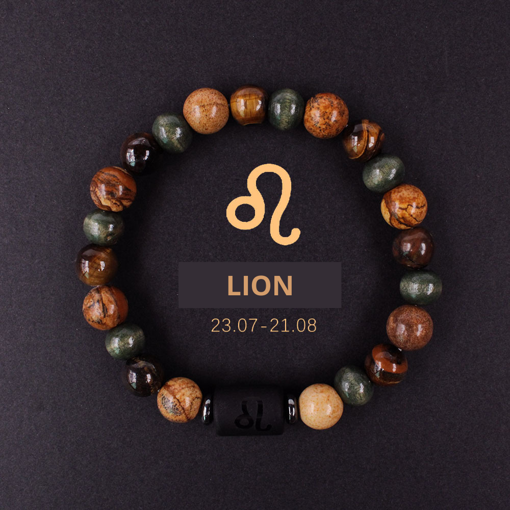 Bracelet signe astrologique Lion