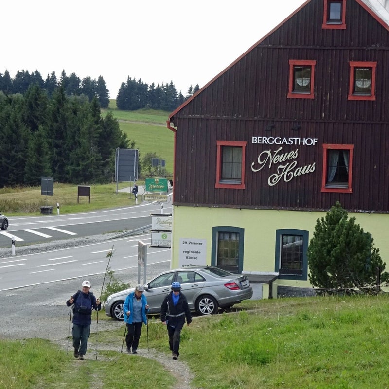 Auf dem Weg zum Fichtelberg
