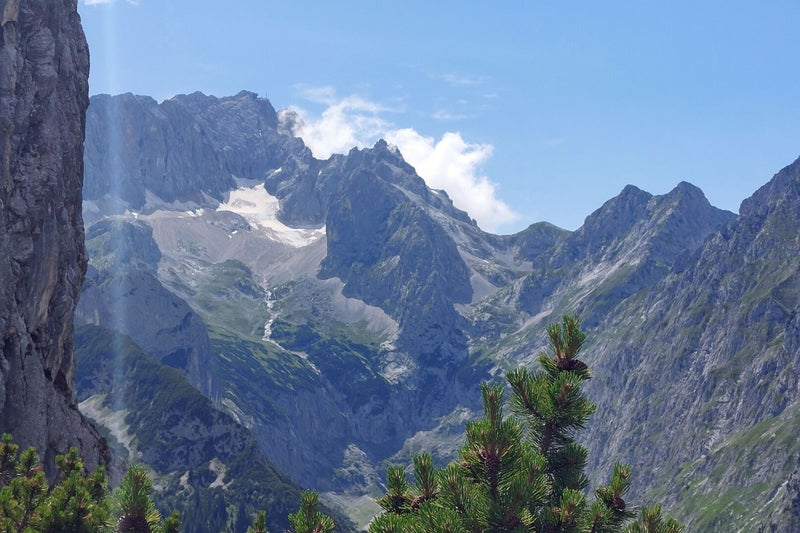 Blick zur Zugspitze