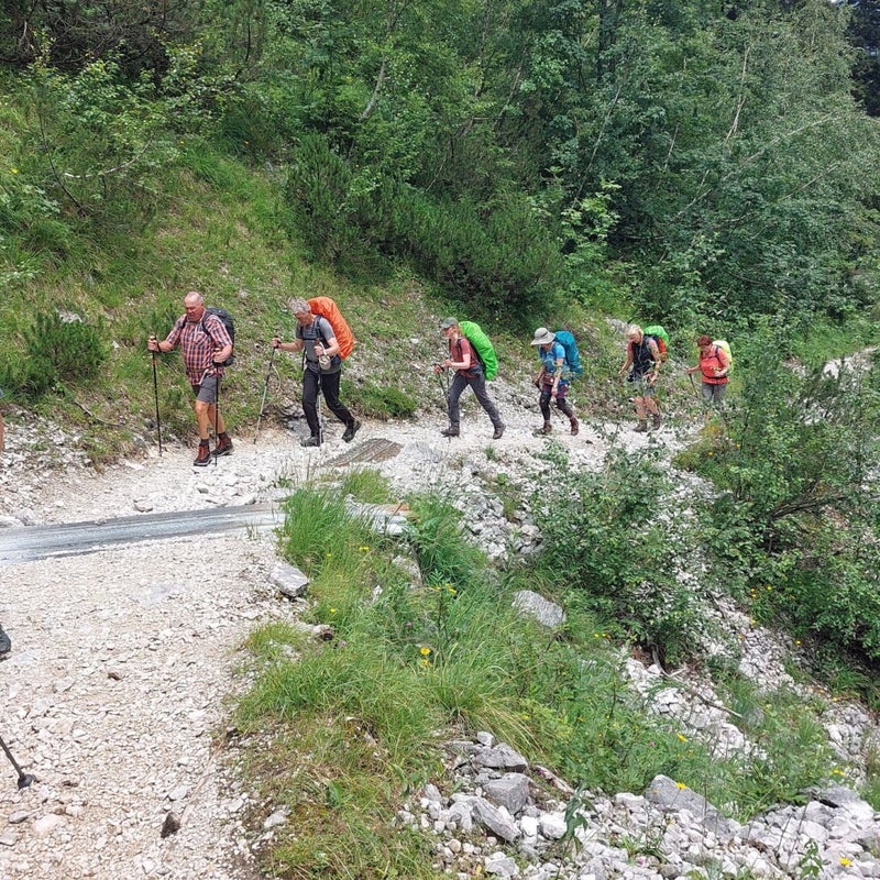 Aufstieg durchs Reintal