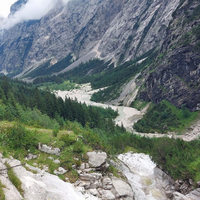 Blick zurück ins Reintal