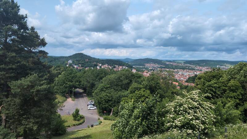 Blick auf Eisenach