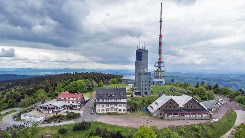 Inselsberg mit "Stadt Gotha" - Vergangenheit