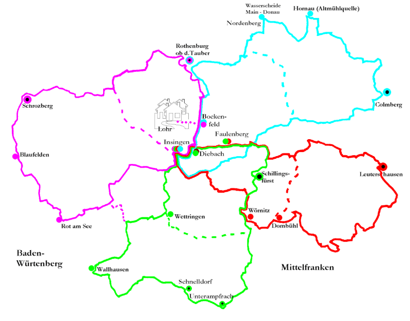 Karte Radschmetterling