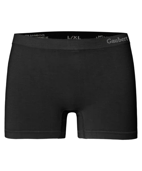 bamboe dames boxershort zwart