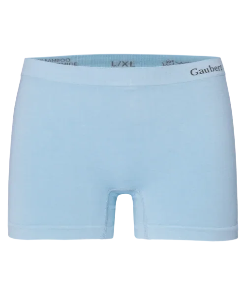 bamboe dames boxershort lichtblauw
