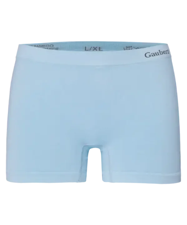bamboe dames boxershort lichtblauw