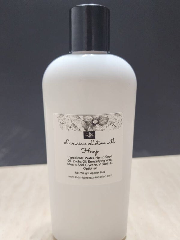 Luxurious Lotion with Hemp