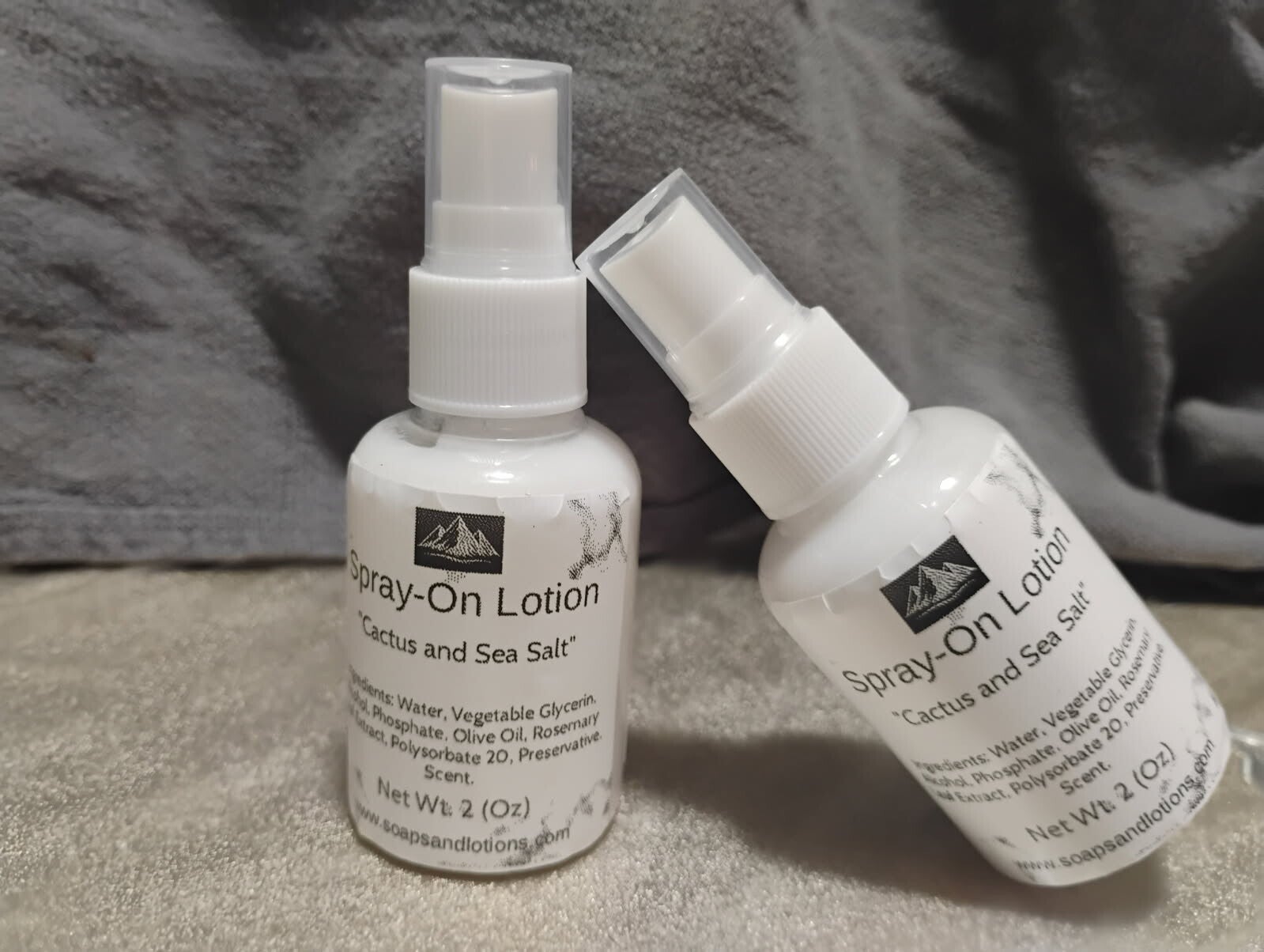 Spray-On Lotion