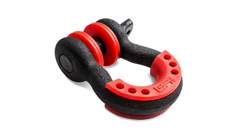 ANNEAU EN D NOIR 3/4 AVEC ISOLATEURS (SIMPLE)