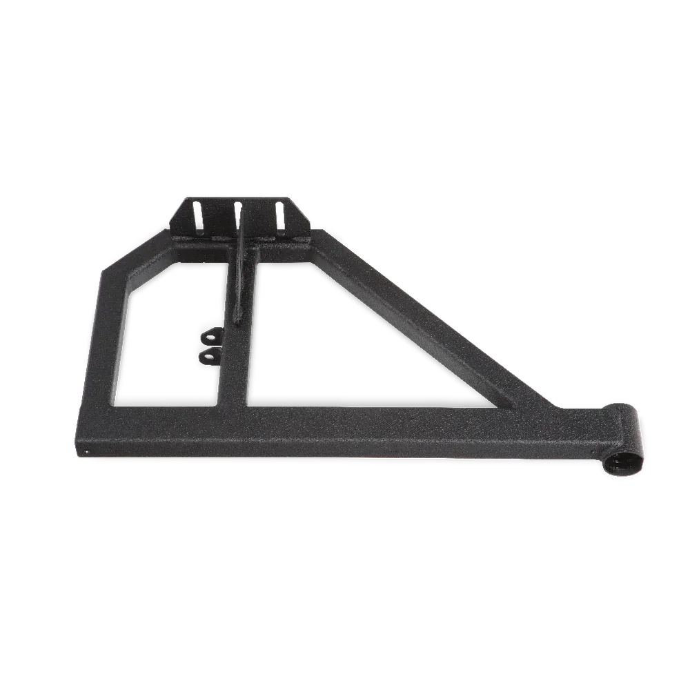 2007-2018 JEEP WRANGLER JK PORTE-PNEUS À ACTION SIMPLE (COMPATIBLE AVEC LES PARE-CHOCS JK-2965/JK-2966)