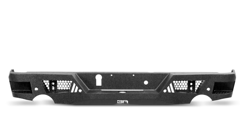 LE PARE-CHOCS ARRIÈRE DE LA SÉRIE DODGE RAM 1500 ECO 2009-2018 ÉQUIPÉ UNIQUEMENT D’UN DOUBLE ÉCHAPPEMENT ARRIÈRE