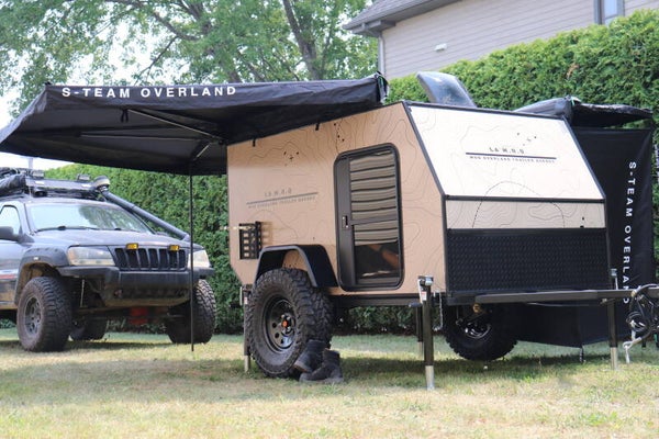 Auvent 270° autoportant pour 4×4 et van S-TEAM OVERLAND