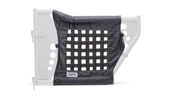 Kit de sangles de remplacement pour portes arrière, noir (lot de deux)