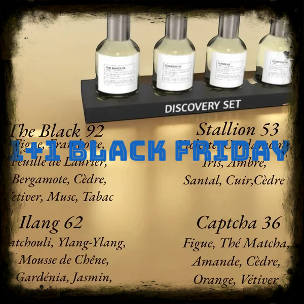 Emper Discovery Set Eau de Parfum 4 x 30 ml – Entdecke die Vielfalt maskuliner 1+1 BLACK FRIDAY