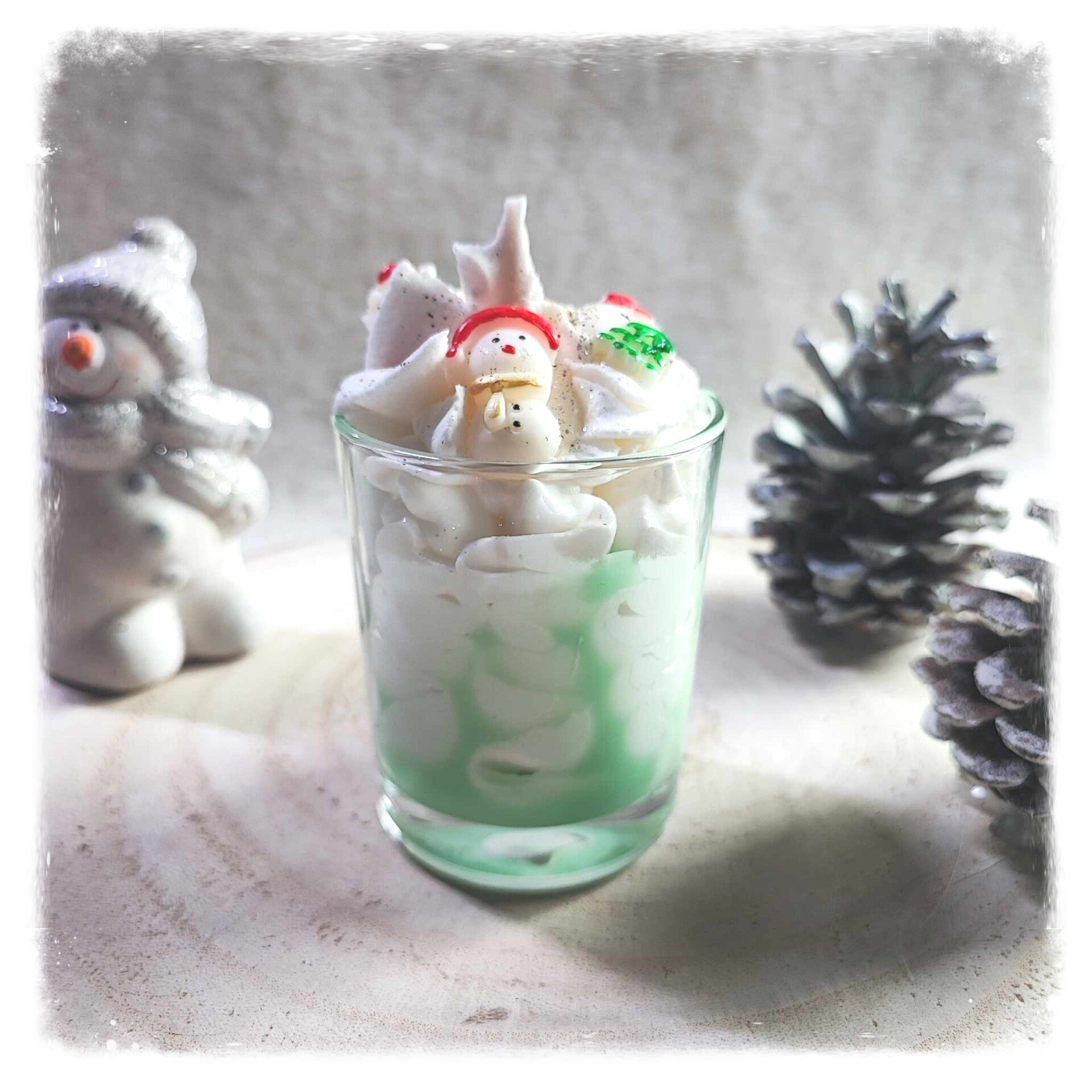 Bougie sapin de Noël