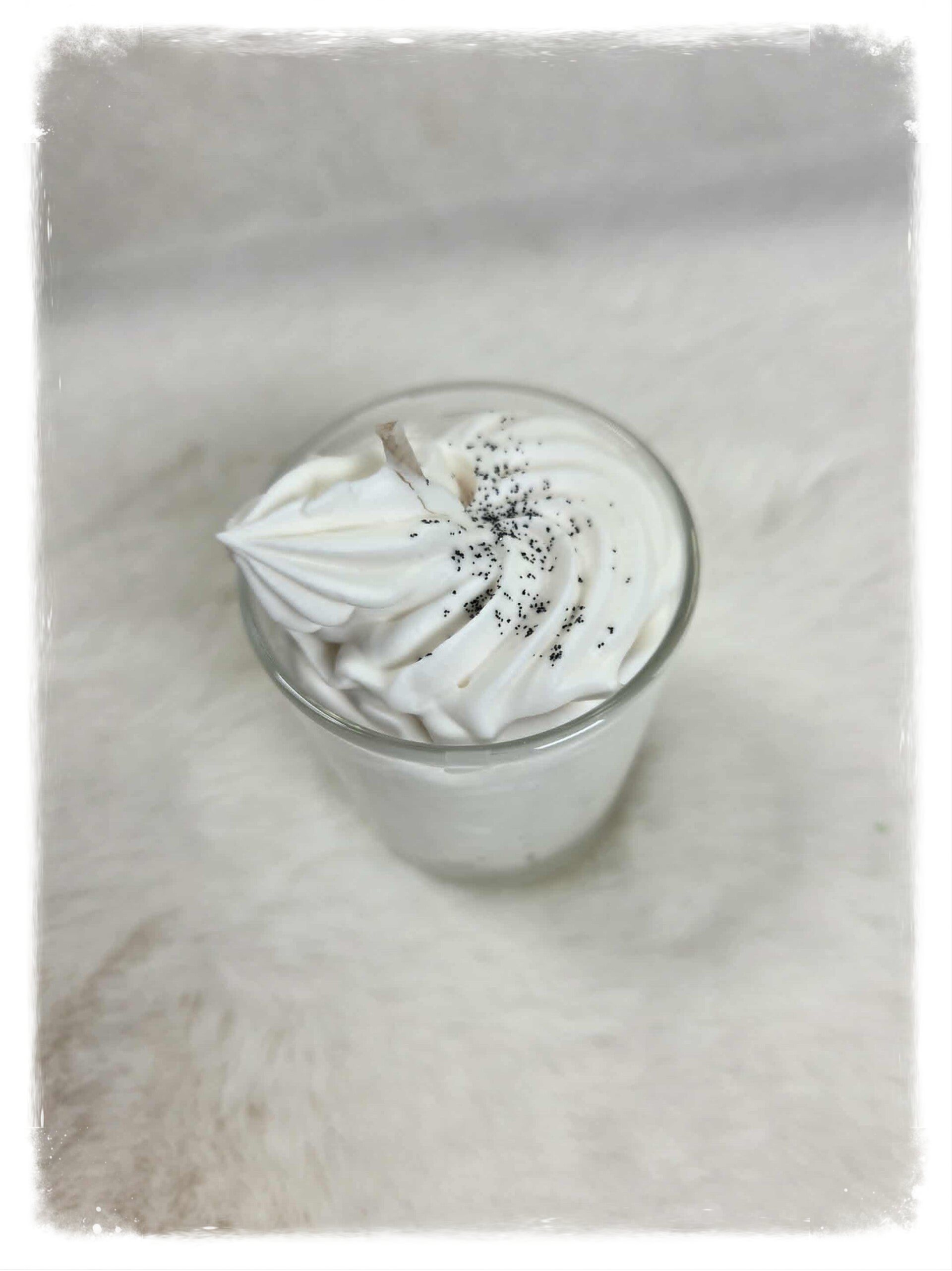 Bougie chocolat noisettes