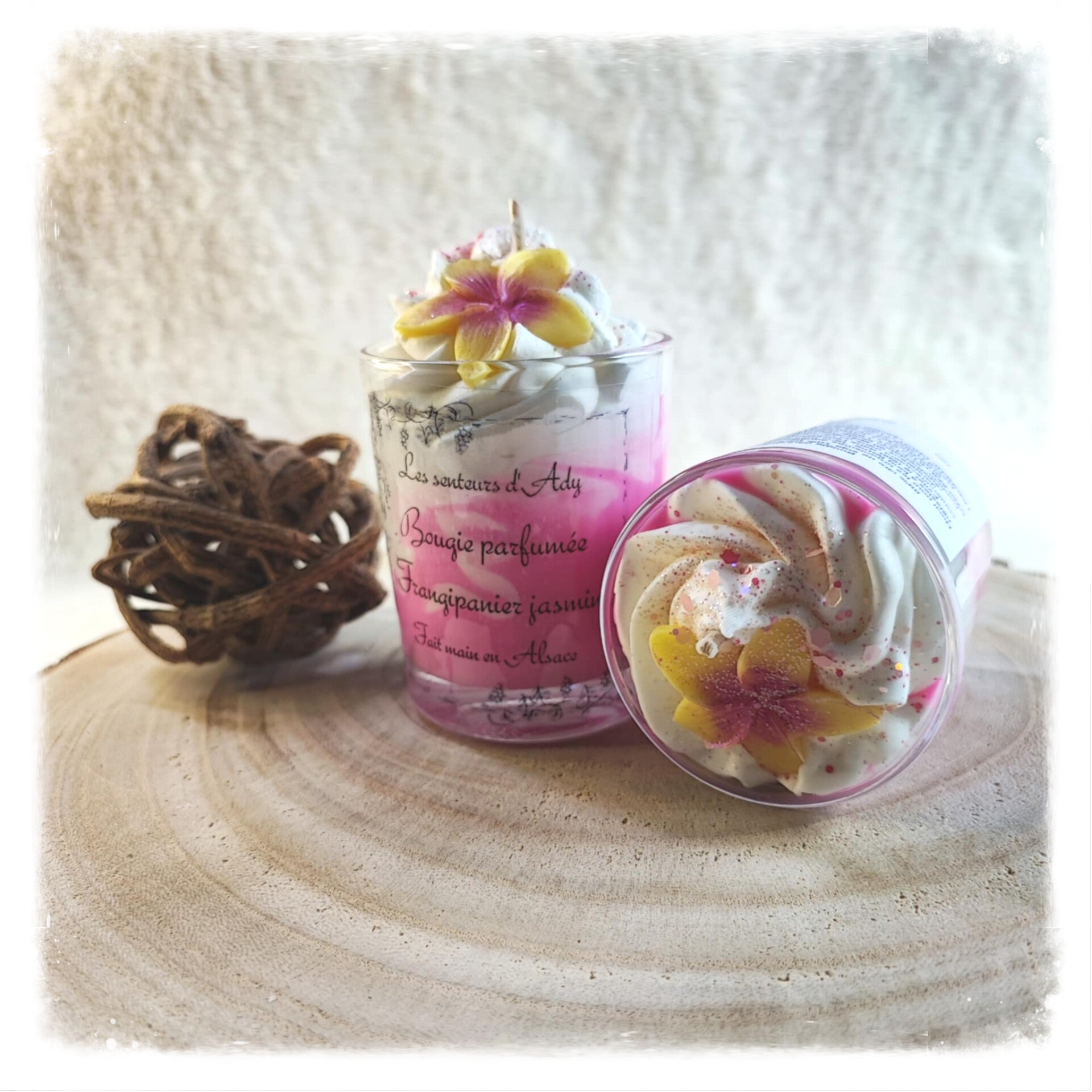 Bougie frangipanier-jasmin