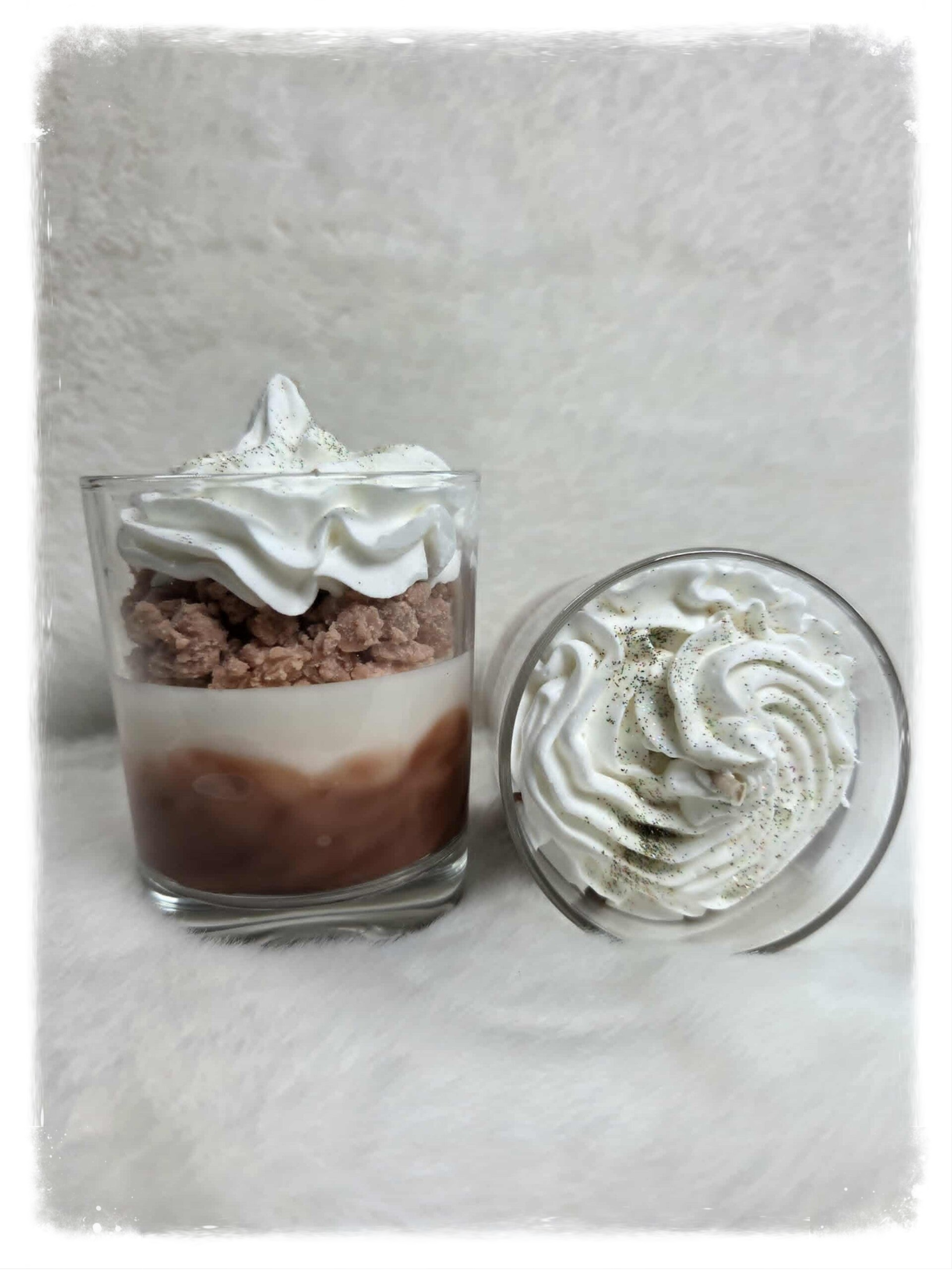 Bougie rocher praliné