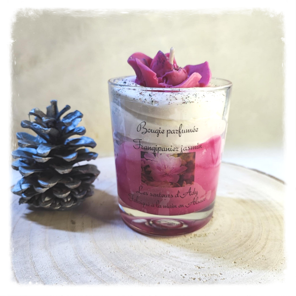 Bougie frangipanier-jasmin