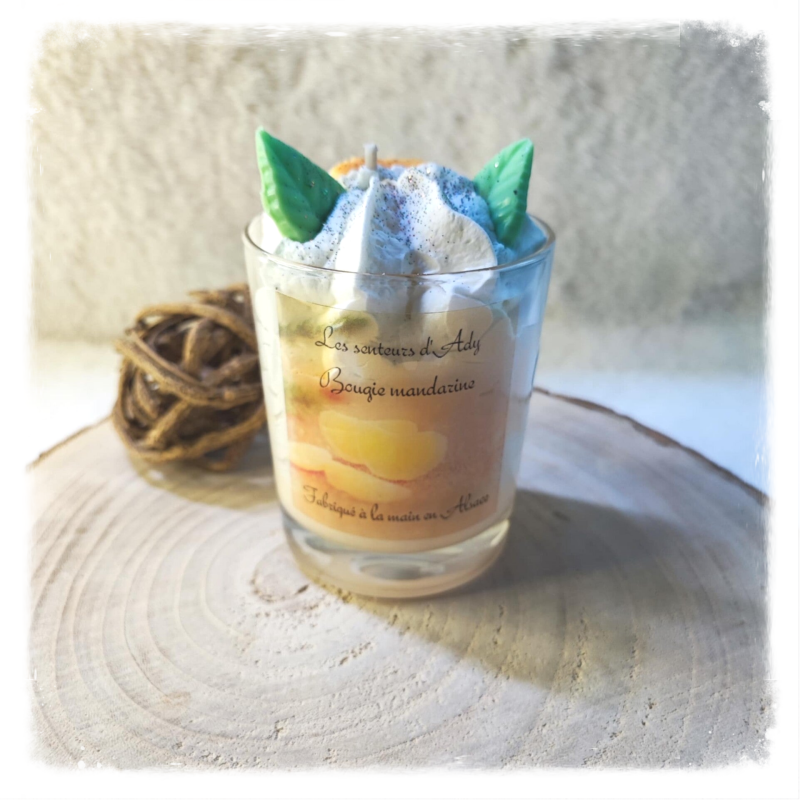 Bougie mandarine