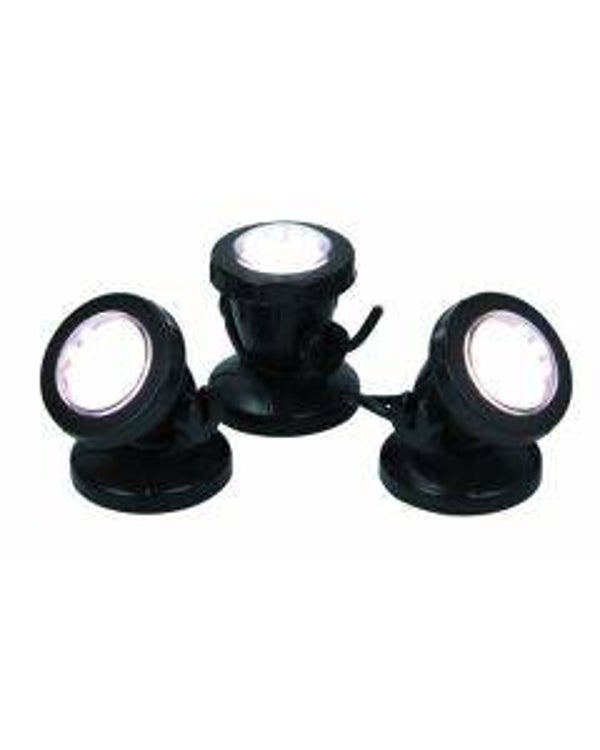 AquaKing LED 12 sensor set (3 stuks) tuin- vijververlichting