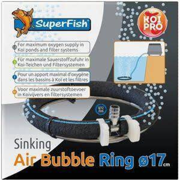 KOI PRO SINKING AIR BUBBLE RING DIA 17cm , 22 cm , 31 CM