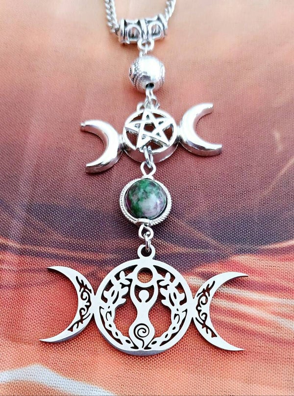 Talisman déesse triple lune