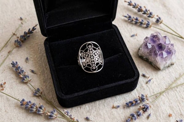 Bague Cube de Métatron
