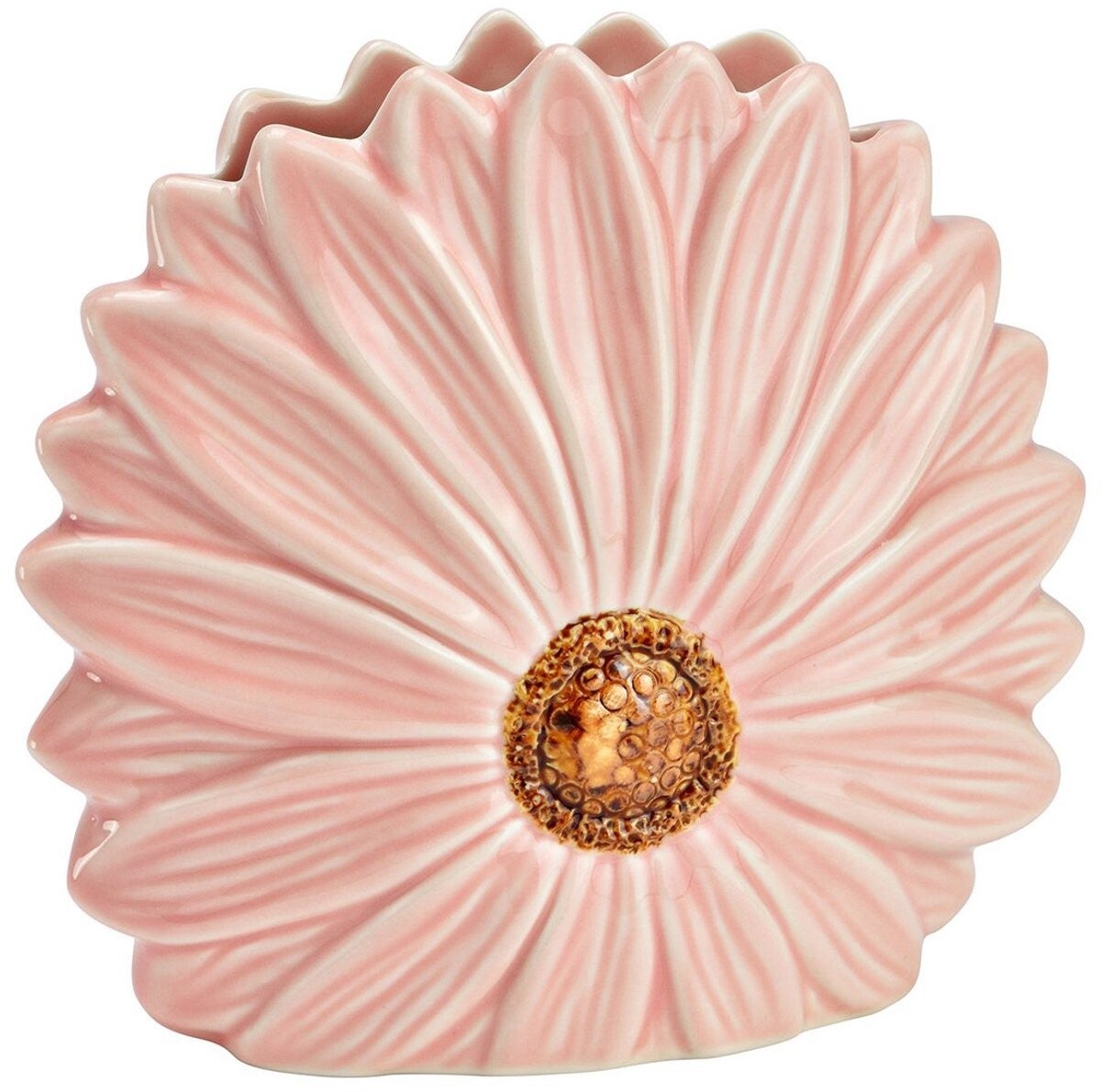 Vaas Gerbera Roze - 17x16x7 cm