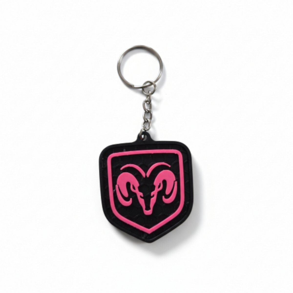 Dodge Sleutelhanger - Zwart / Roze