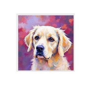 Keramische tegel - Labrador retriever - 15x15 cm