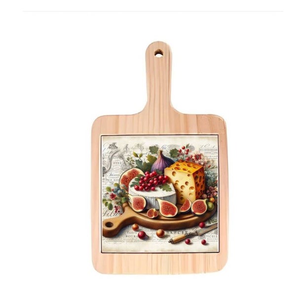 Decoratieve borrelplank - kaasplank