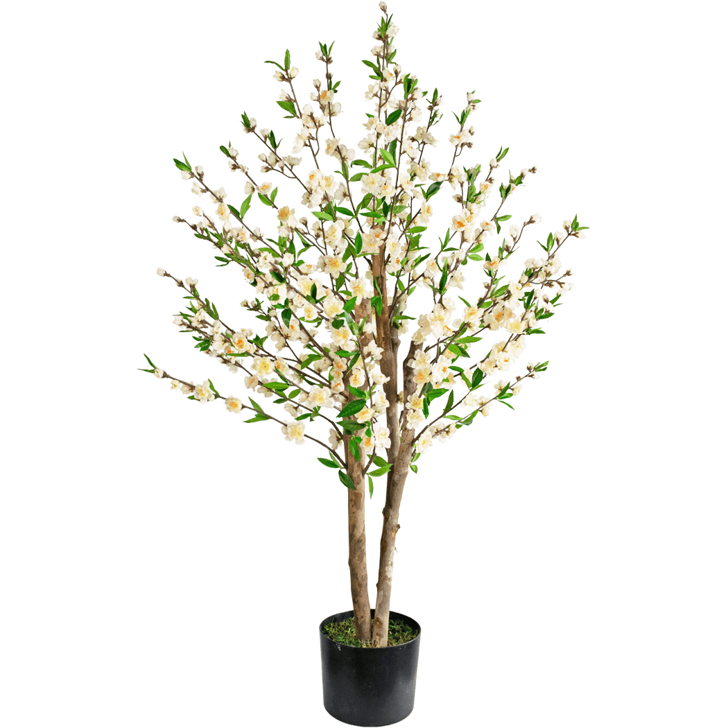 Kunstboom Kersenbloesem - Créme - 120 cm