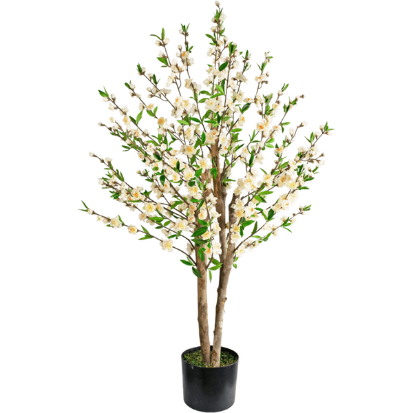 Kunstboom Kersenbloesem - Créme - 120 cm