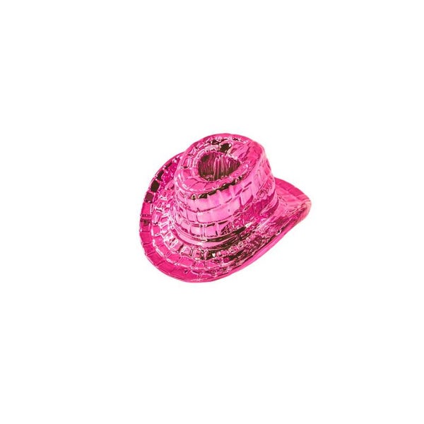 Kandelaar Cowboyhoed - Ceramic - Roze
